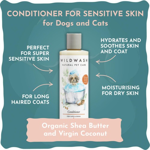 WildWash Super Sensitive Conditioner for Dogs and Cats thumbnail 2