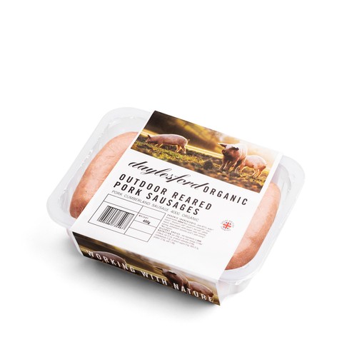 Daylesford Organic 6 Outdoor Reared Cumberland Sausage