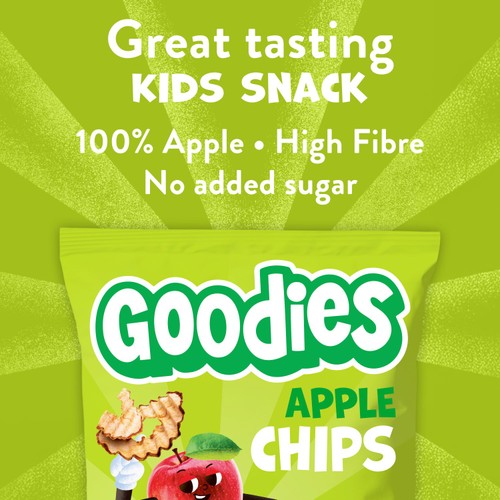 Goodies Apple Chips Kids Fruit Snack thumbnail 2