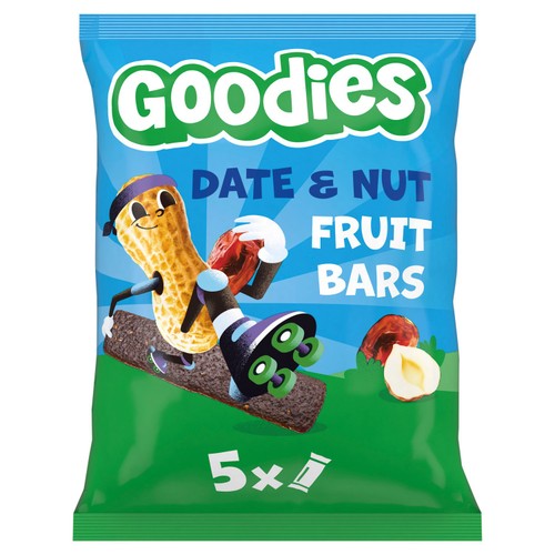 Goodies Kids Snack Date & Nuts Fruit Bars Multipack