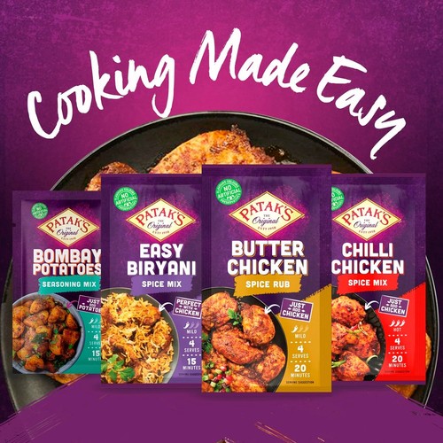 Pataks Chilli Chicken Spice Mix thumbnail 3
