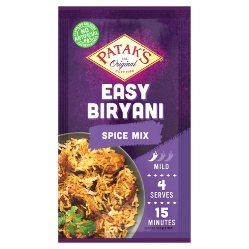 Pataks Easy Biriyani Spice Mix