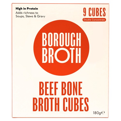 Borough Broth Organic Frozen Beef Bone Broth Cubes