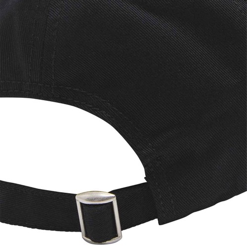 M&S Mens Pure Cotton Baseball Cap, Black thumbnail 2