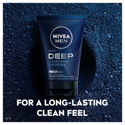 NIVEA MEN Deep Face & Beard Wash thumbnail 4