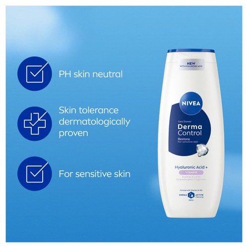 NIVEA Derma Control Restore Shower Gel thumbnail 3