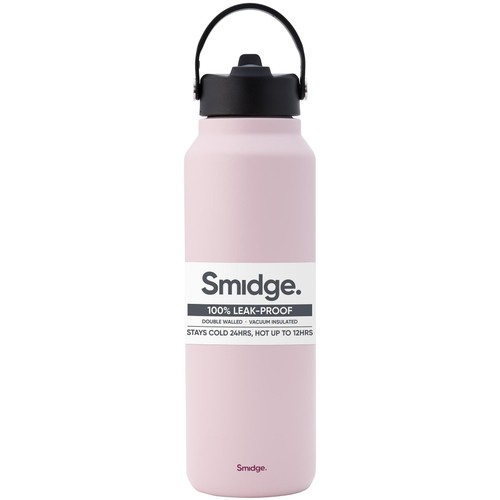 Smidge Flip Straw Bottle Summer Blush 1.2L