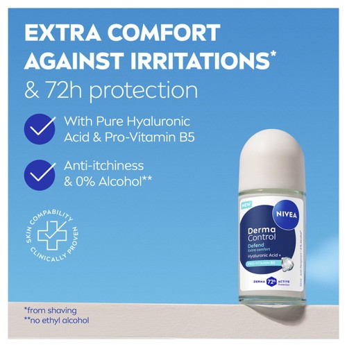 NIVEA Derma Control Defend Roll On thumbnail 4