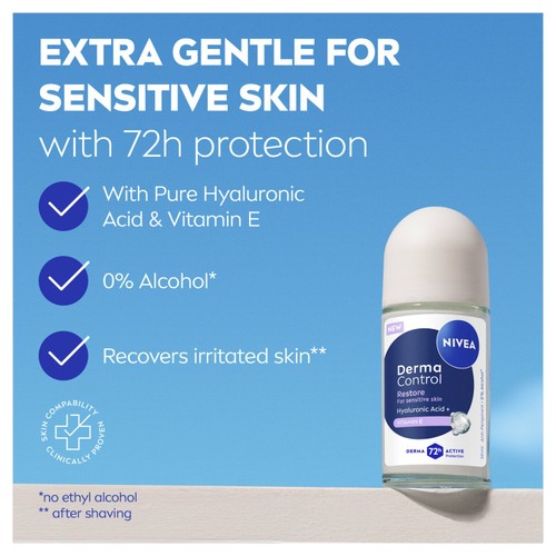 NIVEA Derma Control Restore Roll On thumbnail 2