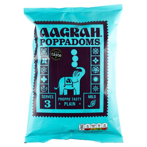 Aagrah Plain Poppadoms