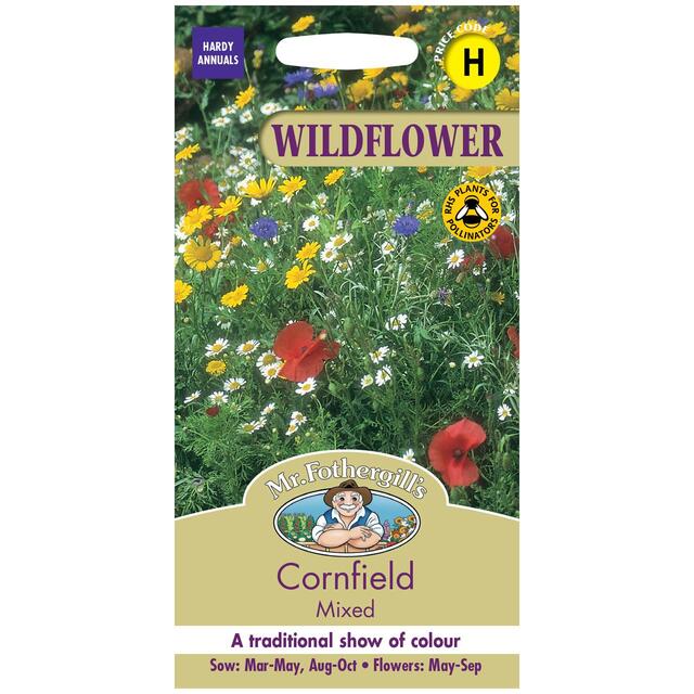 Mr Fothergill's Seeds - Wildflower Garden Cornfield Mix