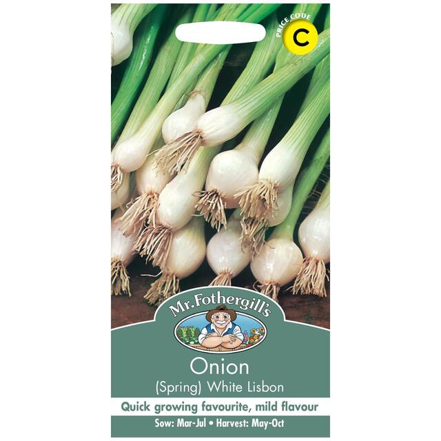 Mr Fothergill's Seeds - Spring Onion White Lisbon