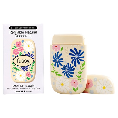 Fussy Refillable Natural Deodorant Jasmine Bloom