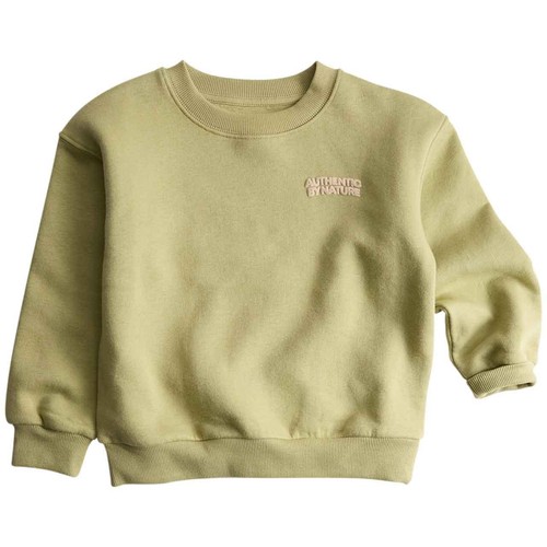 M&S Unisex Cotton Rich Graphic Sweatshirt, 4-5 Y, Avocado