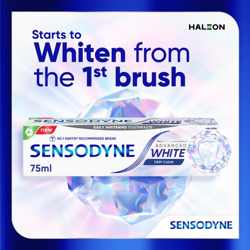 Sensodyne Advanced White Deep Clean Toothpaste thumbnail 2