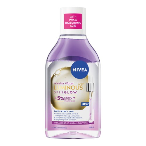 NIVEA Luminous Glow Serum Infused Micellar Water