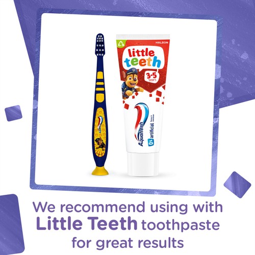 Aquafresh Paw Patrol Little Teeth 3-8 Toothbrush thumbnail 5