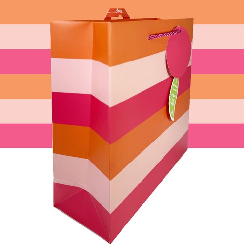 Deva Medium Square Stripe Pink Bag thumbnail 3