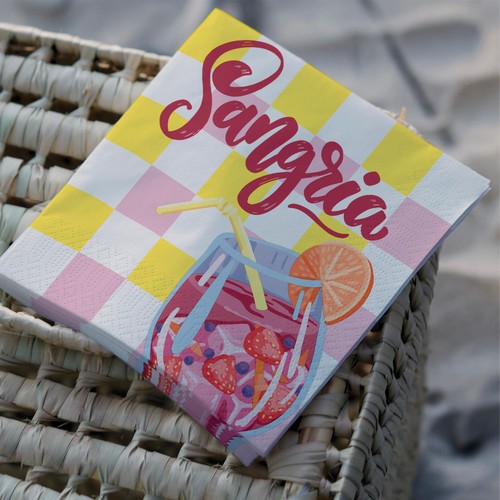 Summer Flavour 3 Ply Napkins thumbnail 2