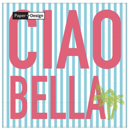 Ciao Bella 3 Ply Napkins