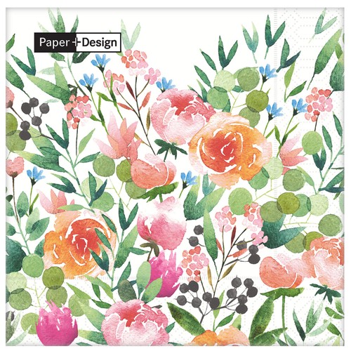 English Garden 3 Ply Napkins
