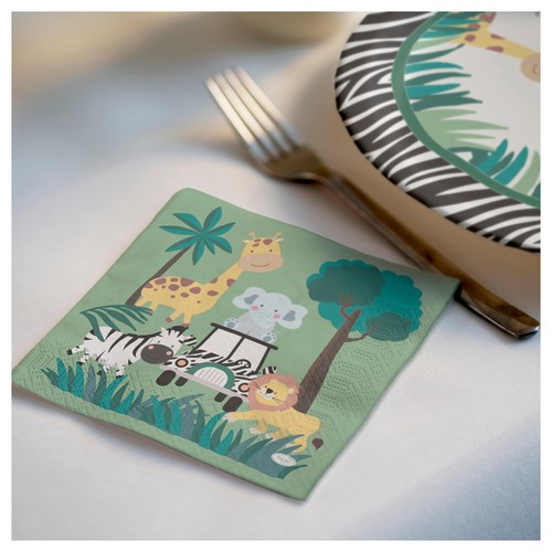 Safari Kids Napkins  thumbnail 2