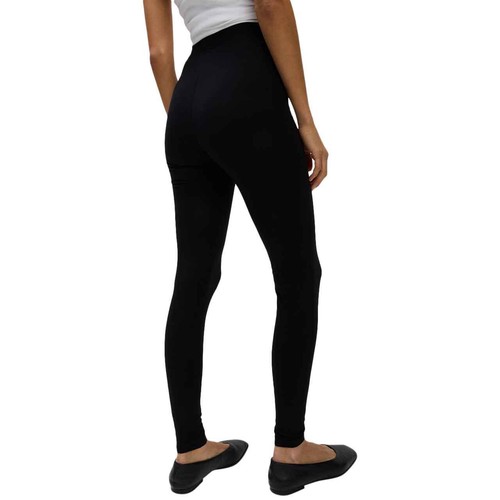 M&S Womens High Waisted Leggings, 16 Short, Black thumbnail 2