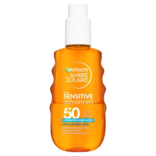 Garnier Ambre Solaire SENSITIVE ADVANCED Sun Protection Water Spray SPF50