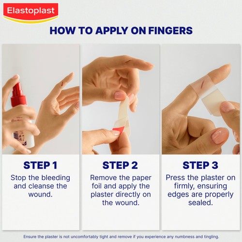 Elastoplast Second Skin Hydrocolliod Finger Plaster thumbnail 4