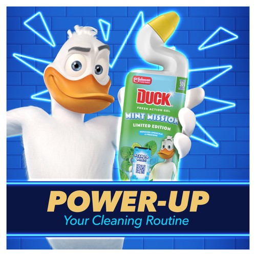 Duck Deep Action Gel Toilet Liquid Cleaner Mint Mission thumbnail 3