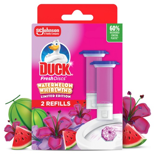 Duck Fresh Disc Duo Refills Watermelon Whirlwind thumbnail 2