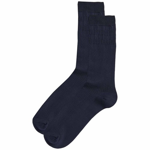 M&S Mens Gentle Grip Cool & Fresh Socks, 6-8.5, Navy