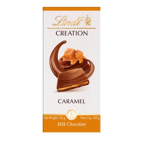 Lindt Creation Milk Caramel Chocolate Bar thumbnail 2