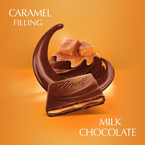 Lindt Creation Milk Caramel Chocolate Bar thumbnail 3