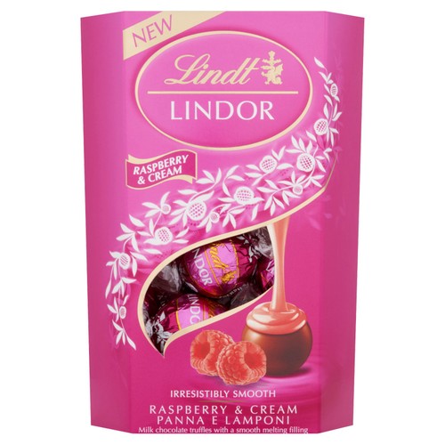 Lindt Lindor Raspberry & Cream thumbnail 2