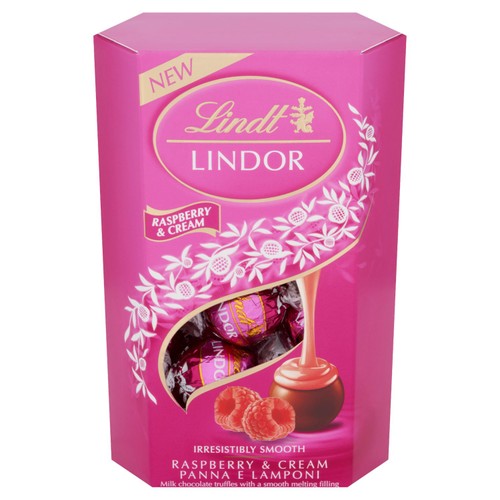 Lindt Lindor Raspberry & Cream thumbnail 3