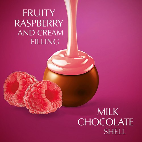 Lindt Lindor Raspberry & Cream thumbnail 4