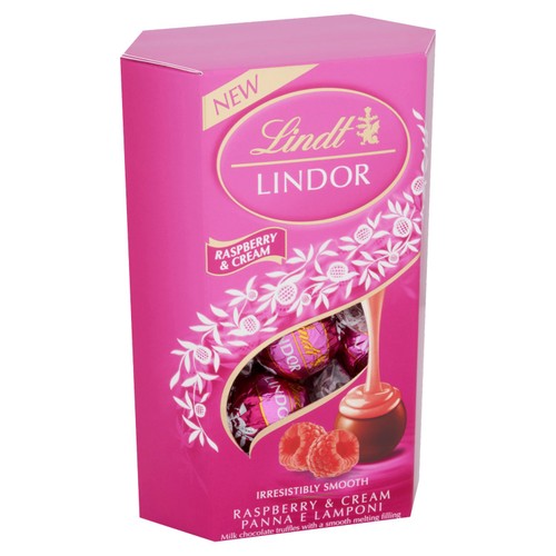 Lindt Lindor Raspberry & Cream thumbnail 5