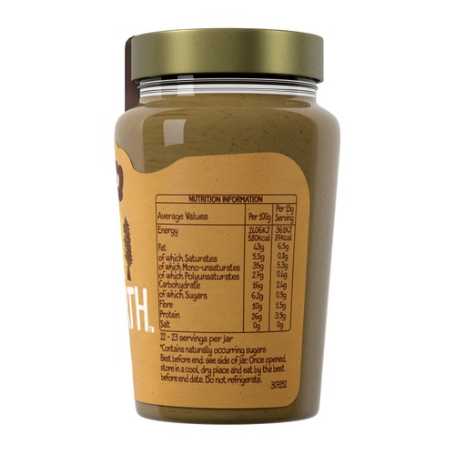 Whole Earth 100% Smooth Peanut Butter thumbnail 3