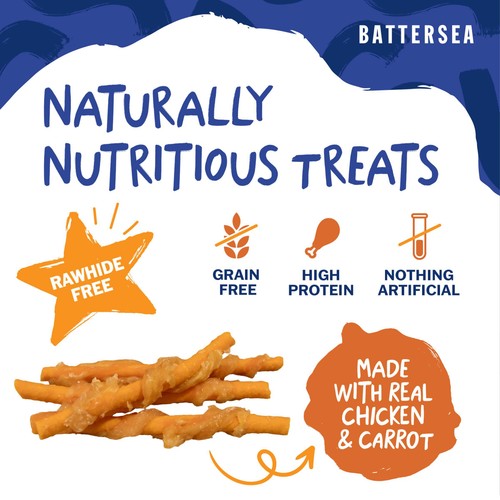 Battersea Chicken Wrapped Carrot Sticks thumbnail 3