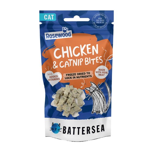 Battersea Chicken & Catnip Freeze Dried Bites