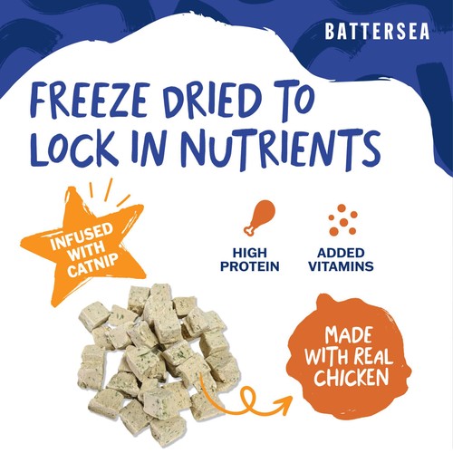 Battersea Chicken & Catnip Freeze Dried Bites thumbnail 3