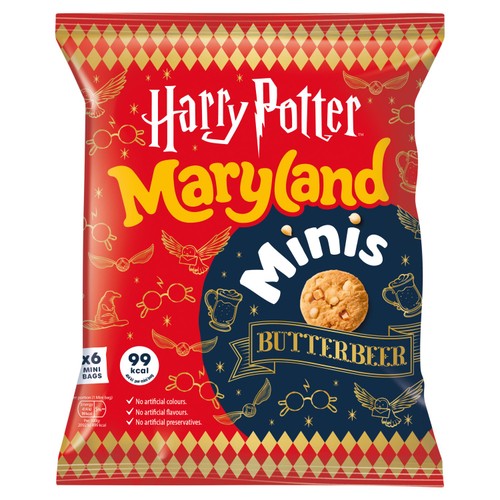 Maryland Cookies Harry Potter Butterbeer Multipack Limited Edition thumbnail 2