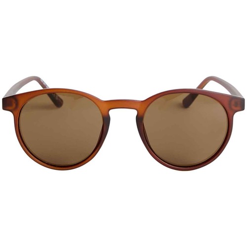 M&S Mens Round Sunglasses, Brown