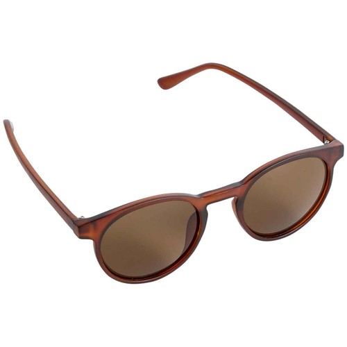 M&S Mens Round Sunglasses, Brown thumbnail 2