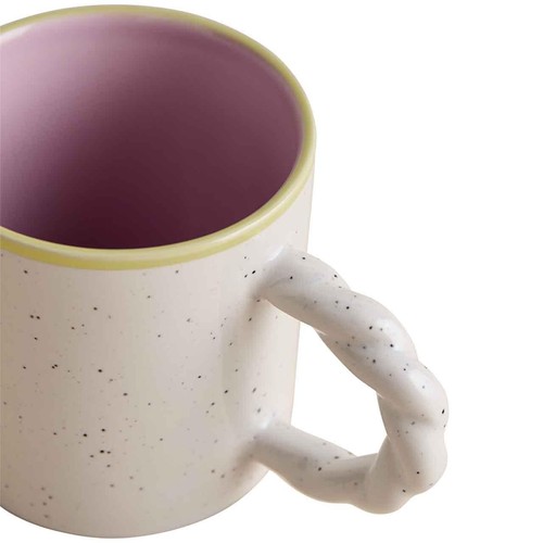 M&S Love You More Slogan Mug, Natural Mix thumbnail 2