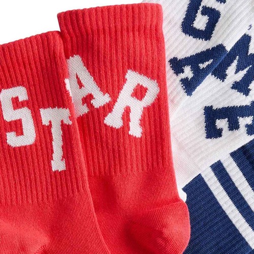 M&S Boys Cotton Rich Slogan Ankle Socks, Size 4-7 Large, Multi thumbnail 2