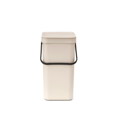 Brabantia Sort & Go Waste Bin Soft Beige 12 Litre