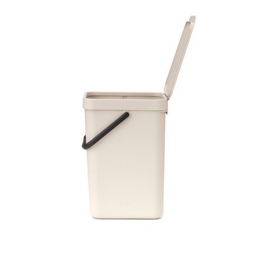 Brabantia Sort & Go Waste Bin Soft Beige 12 Litre thumbnail 2