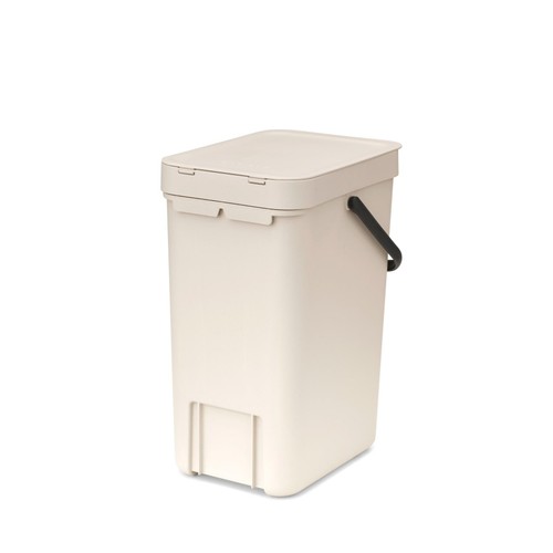 Brabantia Sort & Go Waste Bin Soft Beige 12 Litre thumbnail 3